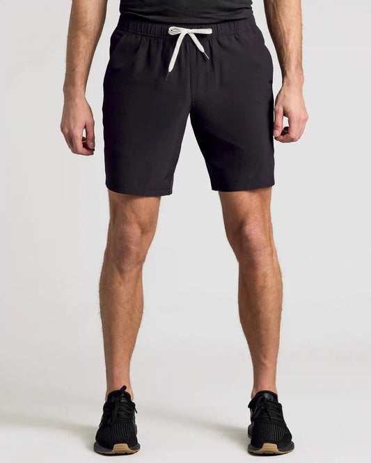 Black 9" Active Quick Dry Shorts