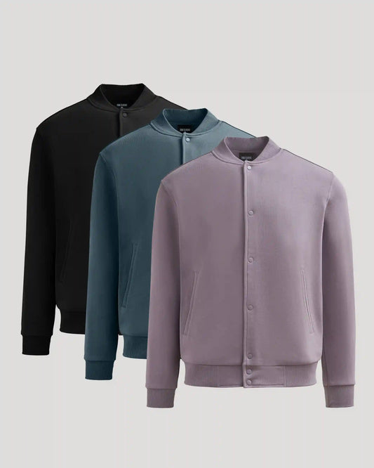 Timeless Bomber Fleece Jacket 3-Pack